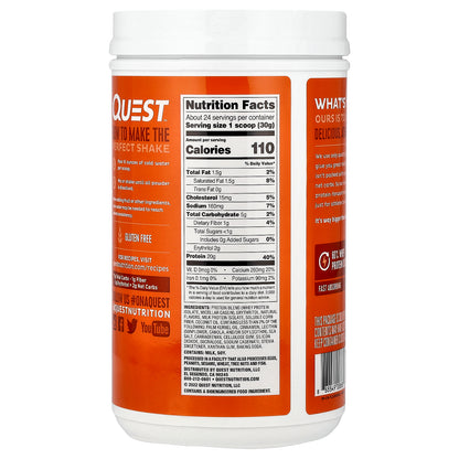 Quest Nutrition, Protein Powder, Cinnamon Crunch, 1.6 lb (726 g)