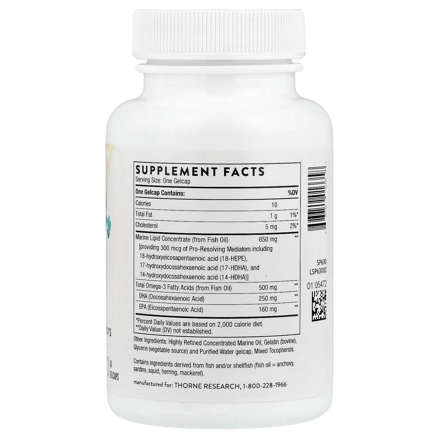 Thorne, Pro-Resolving Mediators, 60 Gelcaps