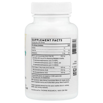 Thorne, Pro-Resolving Mediators, 60 Gelcaps