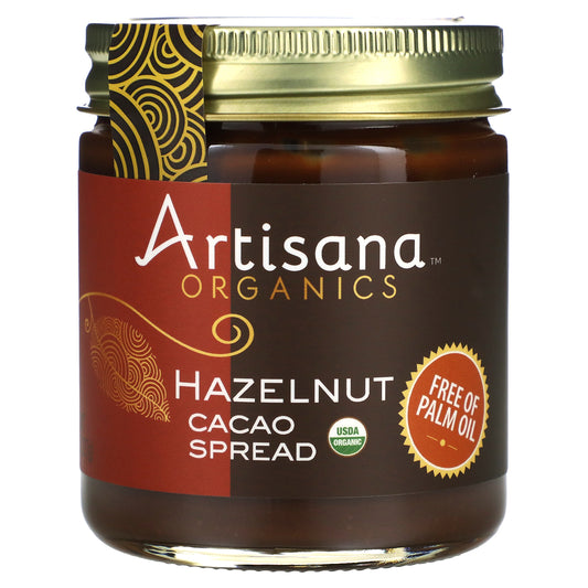 Artisana, Organics, Hazelnut Cacao Spread, 8 oz (227 g)