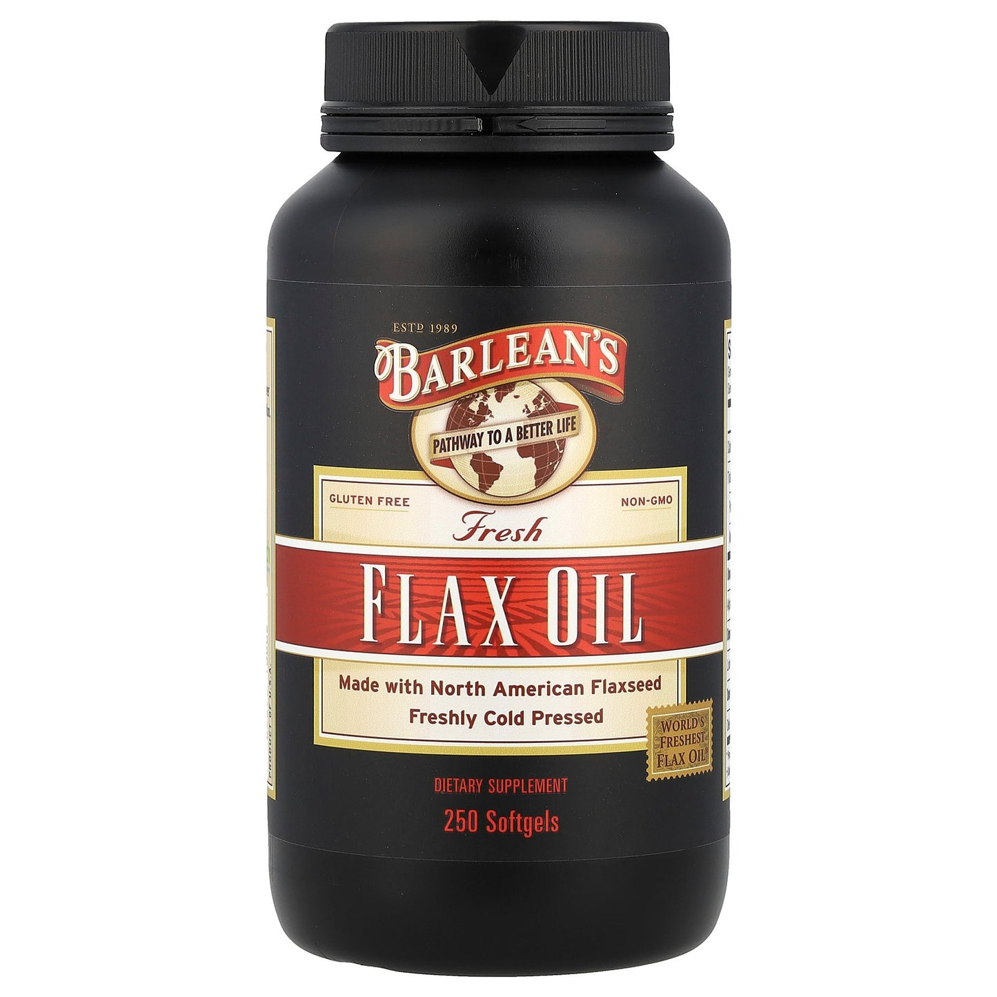 Barlean's, Fresh Flax Oil, 250 Softgels