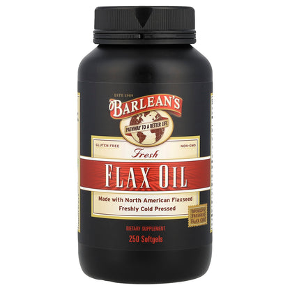 Barlean's, Fresh Flax Oil, 250 Softgels