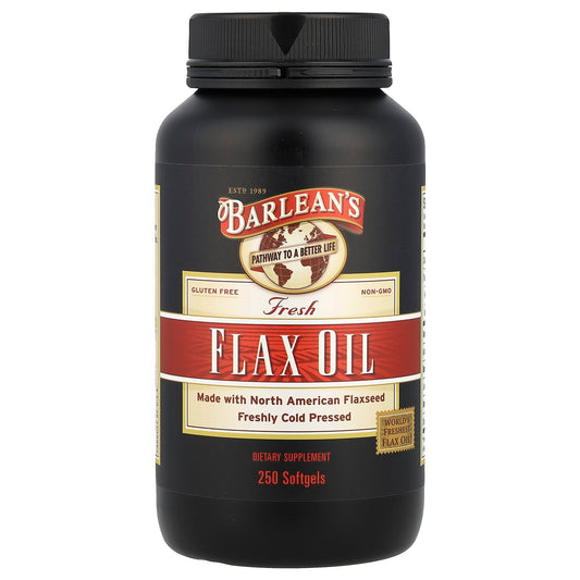Barlean's, Fresh Flax Oil, 250 Softgels