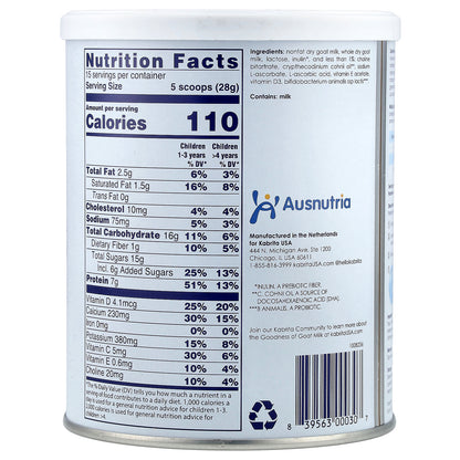 Kabrita, Goat Milk-Based Junior Nutrition Powder, 2+ Years, 14 oz (400 g)