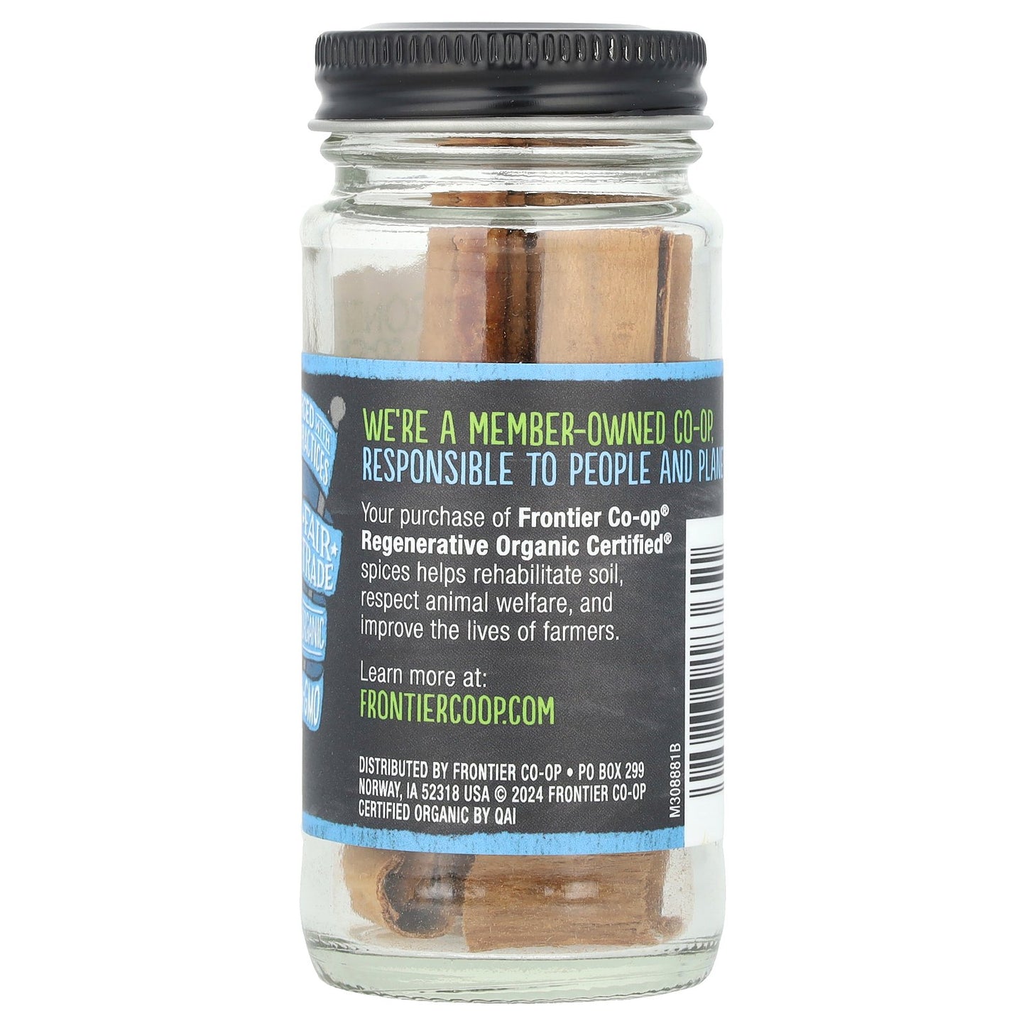 Frontier Co-op, Organic Ceylon Cinnamon Sticks, 0.6 oz (17 g)