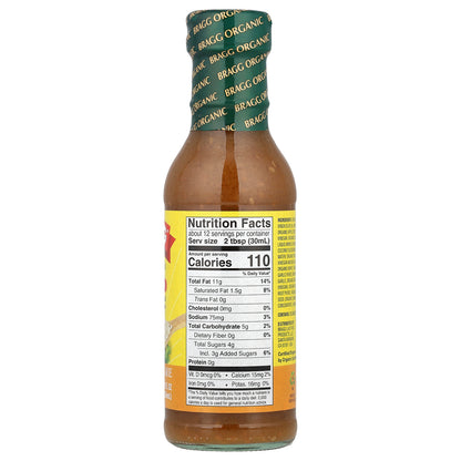 Bragg, Organic Dressing & Marinade with Apple Cider Vinegar, Ginger & Sesame, 12 fl oz (354 ml)