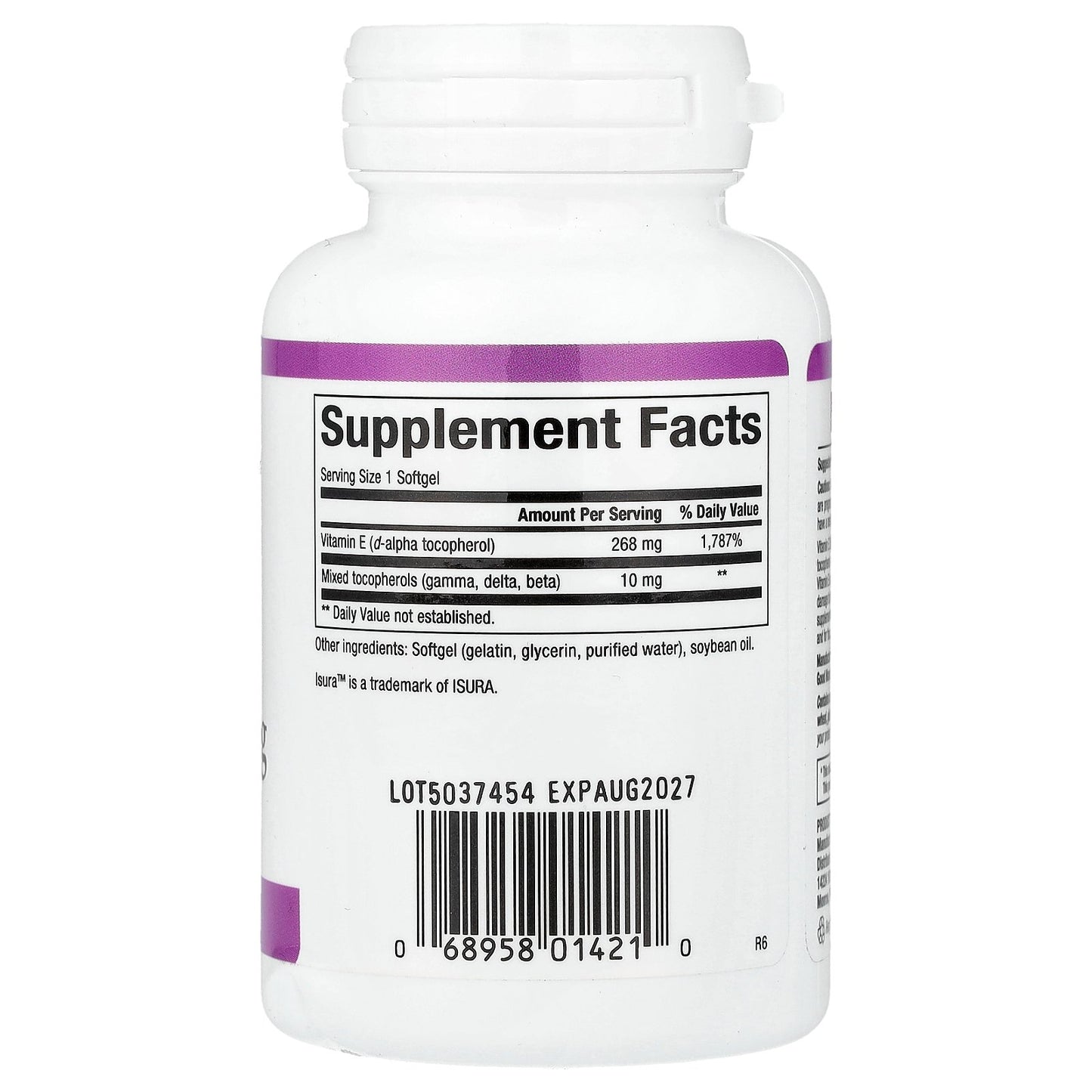 Natural Factors, Mixed Vitamin E, 268 mg (400 IU), 90 Softgels