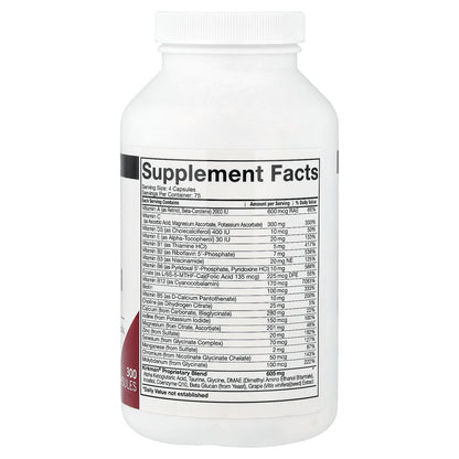 Kirkman Labs, Spectrum Complete™ II with 5-MTHF, 300 Capsules