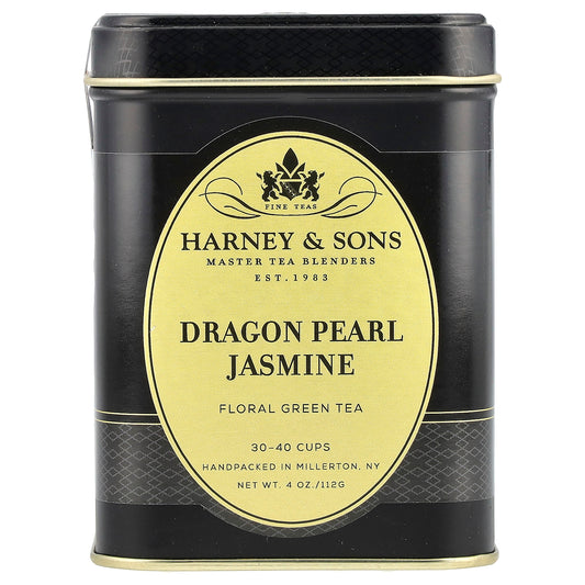 Harney & Sons, Green Tea, Dragon Pearl Jasmine, 4 oz (112 g)