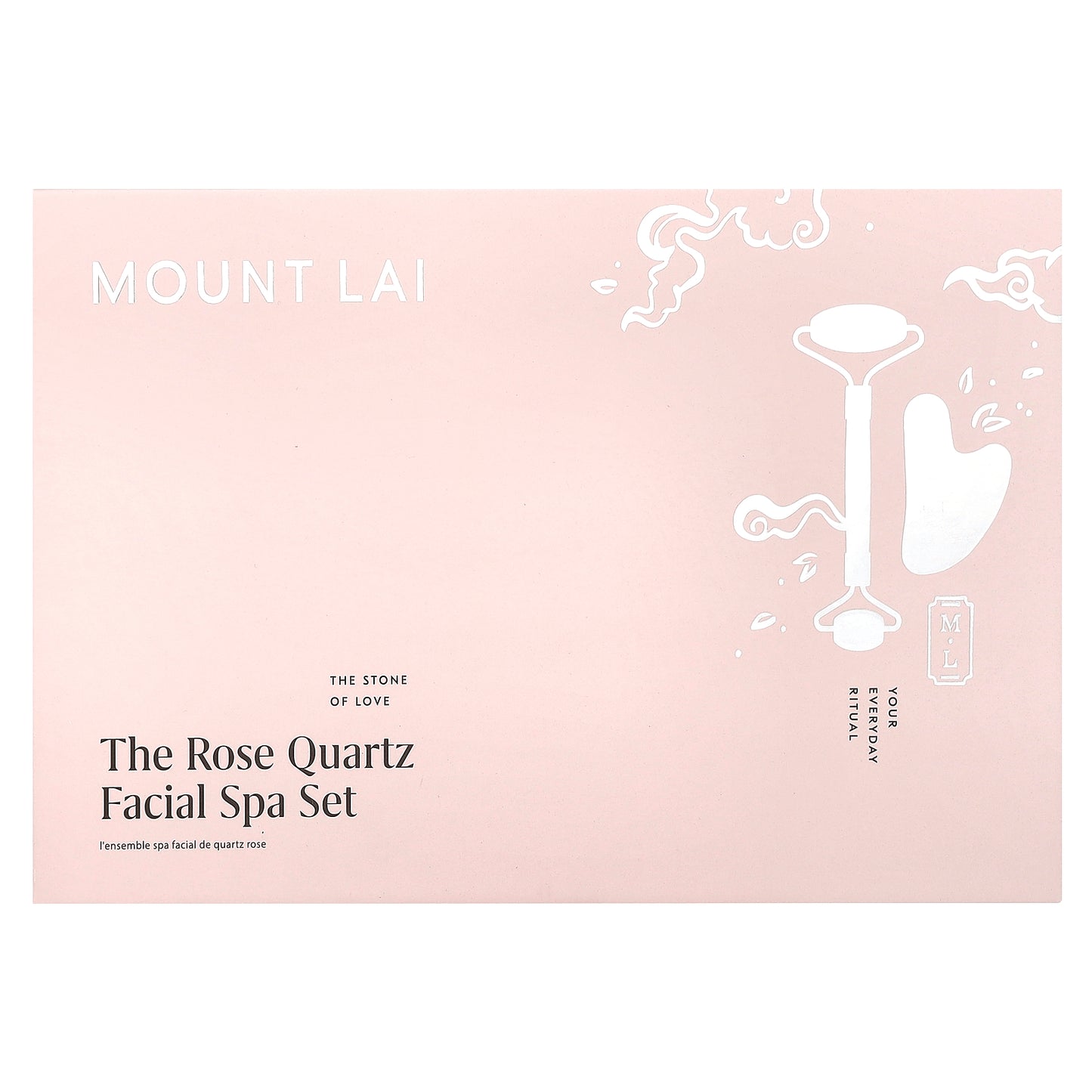 Mount Lai, The Rose Quartz Facial Spa Set, 2 Piece Set