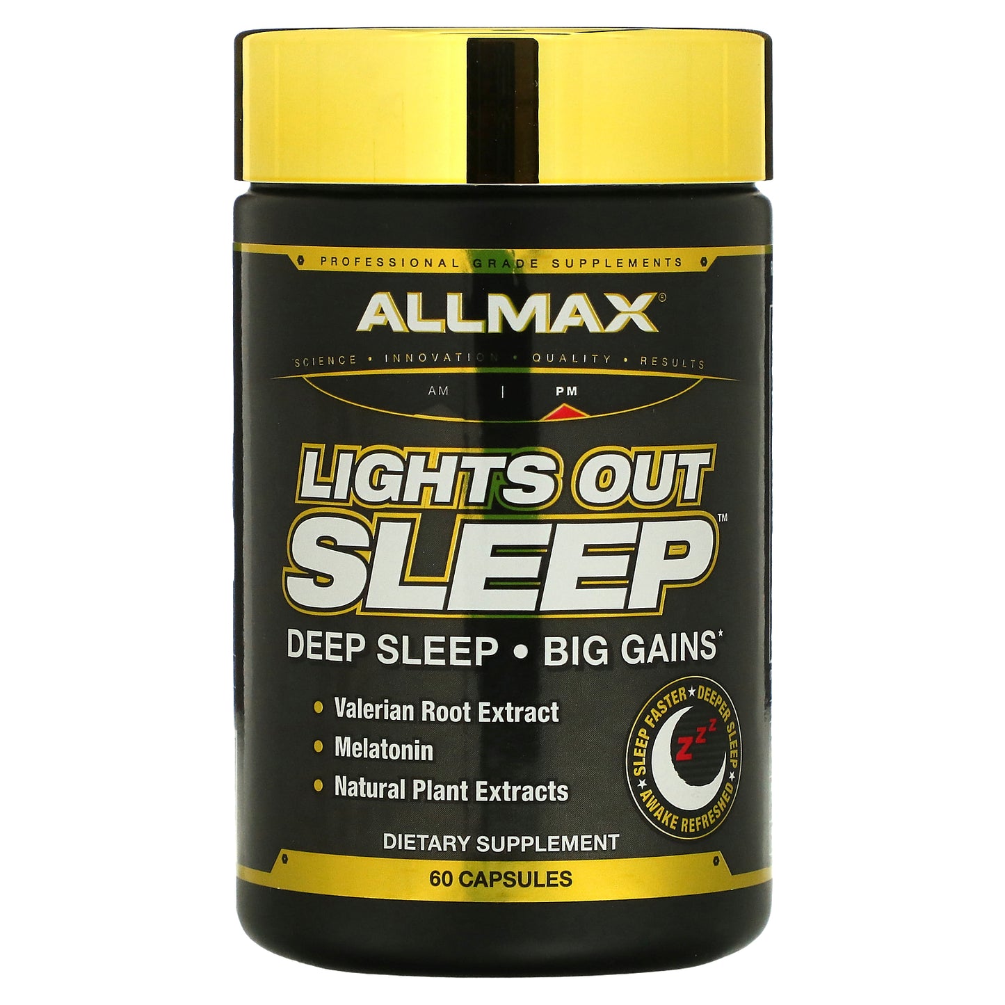 ALLMAX, Lights Out Sleep™, 60 Capsules