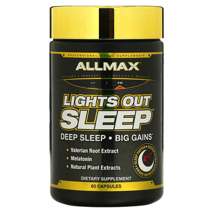 ALLMAX, Lights Out Sleep™, 60 Capsules