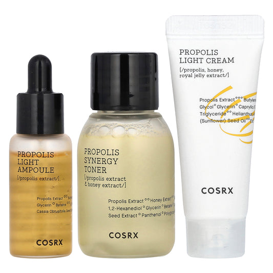 CosRx, 3-Step Honey Glow Kit, 3 Piece Kit