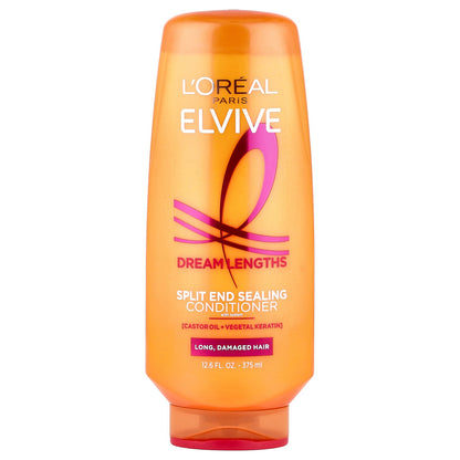 L'Oréal, Elvive, Dream Lengths, Split End Sealing Conditioner, Long, Damaged Hair , 12.6 fl oz (375 ml)