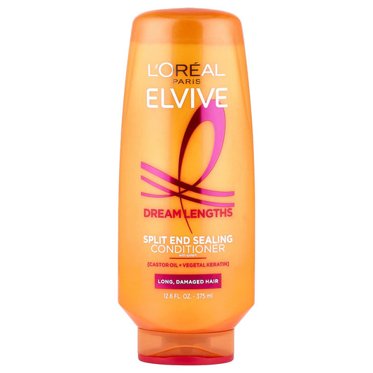 L'Oréal, Elvive, Dream Lengths, Split End Sealing Conditioner, Long, Damaged Hair , 12.6 fl oz (375 ml)
