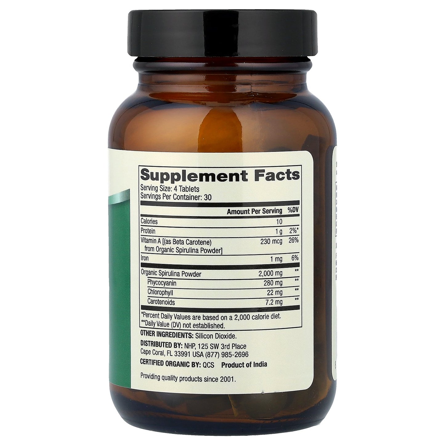 Dr. Mercola, Organic Spirulina, 120 Tablets