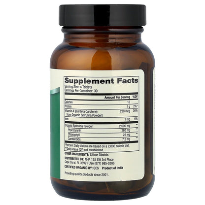 Dr. Mercola, Organic Spirulina, 120 Tablets