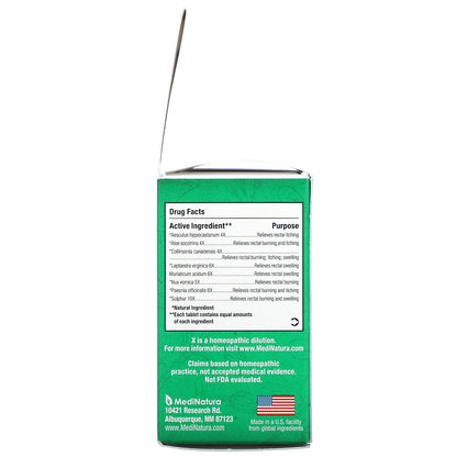 MediNatura, BHI, Hemorrhoid Relief, 100 Tablets