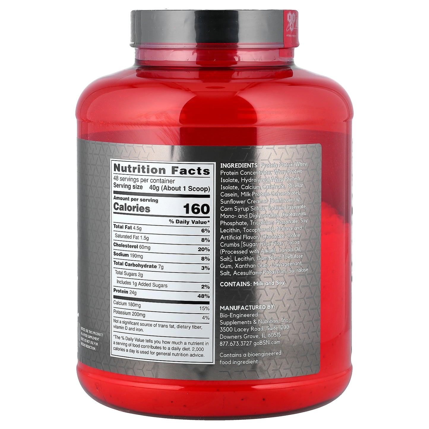 BSN, Syntha-6® Edge, Protein Powder Drink Mix, Cookies & Cream, 4.23 lb (1.92 kg)