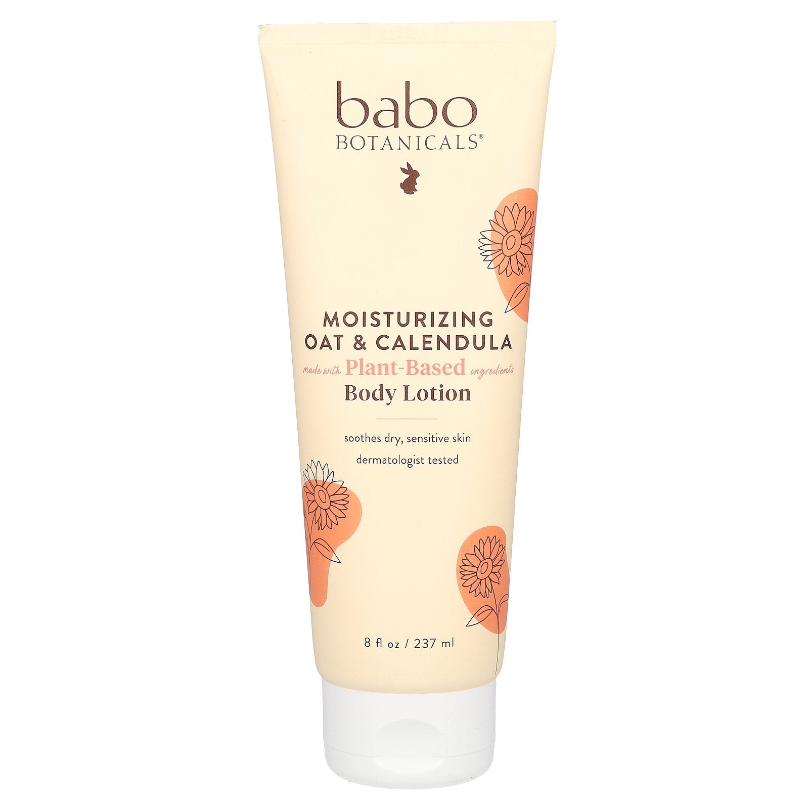 Babo Botanicals, Moisturizing Body Lotion, Oat & Calendula, 8 fl oz (237 ml)