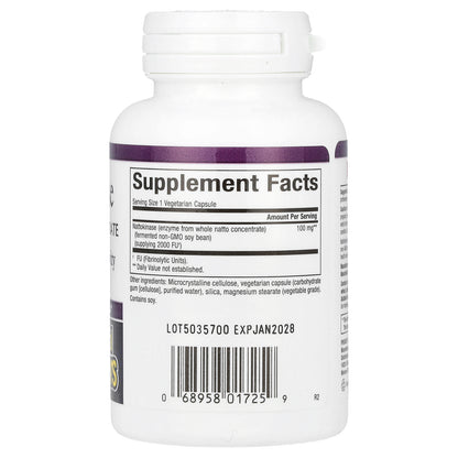 Natural Factors, Nattokinase, 100 mg, 60 Vegetarian Capsules