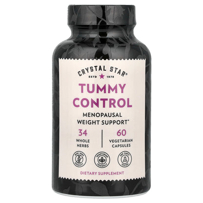 Crystal Star, Tummy Control, 60 Vegetarian Capsules