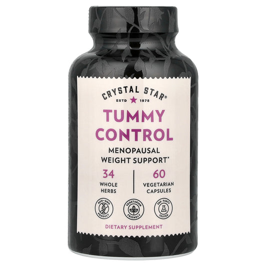 Crystal Star, Tummy Control, 60 Vegetarian Capsules
