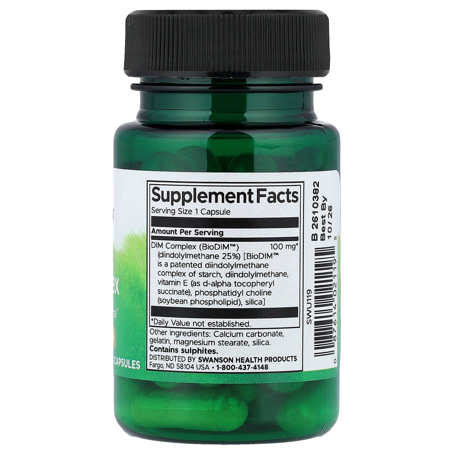 Swanson, DIM Complex, 30 Capsules