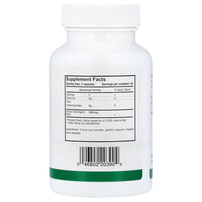 Arizona Natural, Yucca Root, 90 Capsules (500 mg per Capsule)