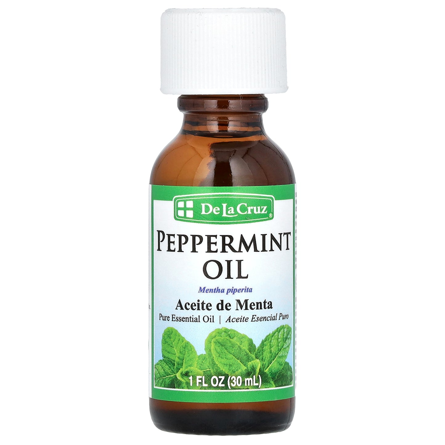 De La Cruz, Peppermint Oil, 1 fl oz (30 ml)