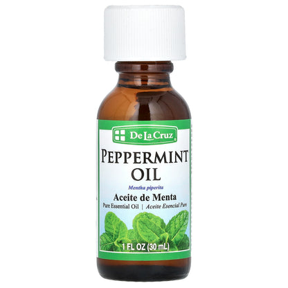 De La Cruz, Peppermint Oil, 1 fl oz (30 ml)