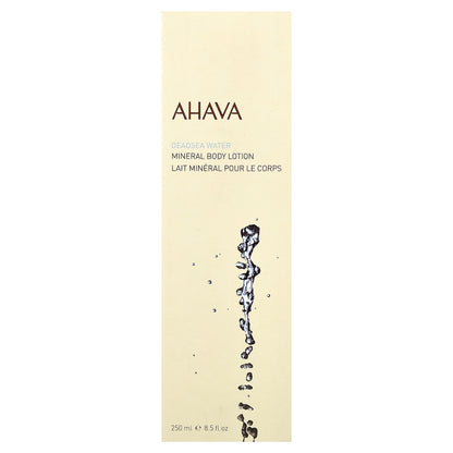 AHAVA North America, Deadsea Water, Mineral Body Lotion, 8.5 fl oz (250 ml)