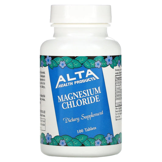 Alta Health, Magnesium Chloride, 100 Tablets