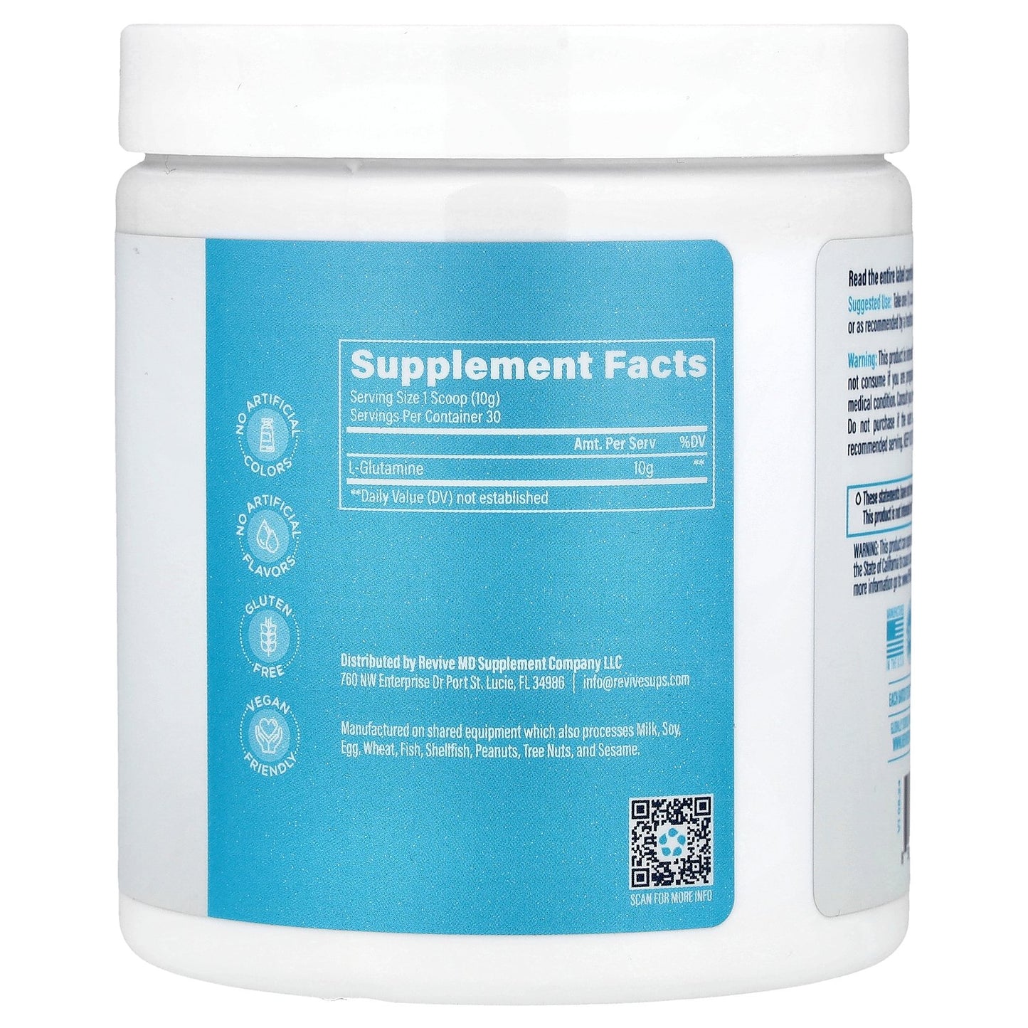 Revive, Glutamine , 10.58 oz (300 g)