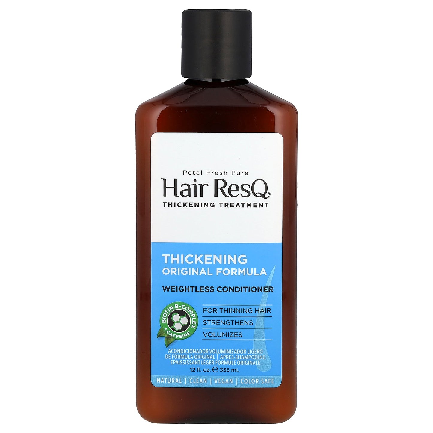 Petal Fresh, Hair ResQ®, Thickening Treatment, Thickening Original Formula Weightless Conditioner, For Thinning Hair, 12 fl oz (355 ml)