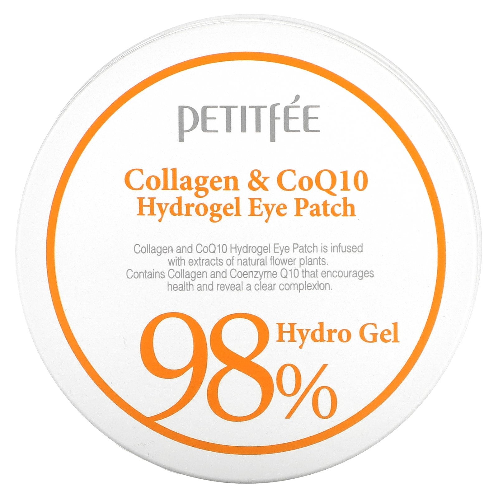 Petitfee, Collagen & CoQ10 Hydrogel Eye Patch, 60 Patches, 1.4 g Each