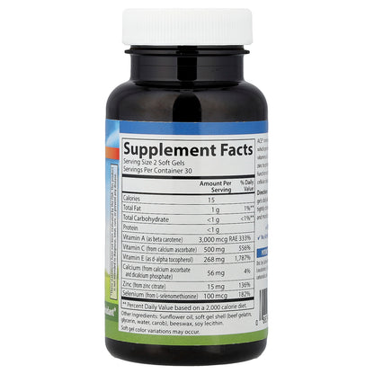 Carlson, Aces + Zn®, 60 Soft Gels