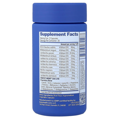 BodyHealth, Probiotic, 60 Capsules