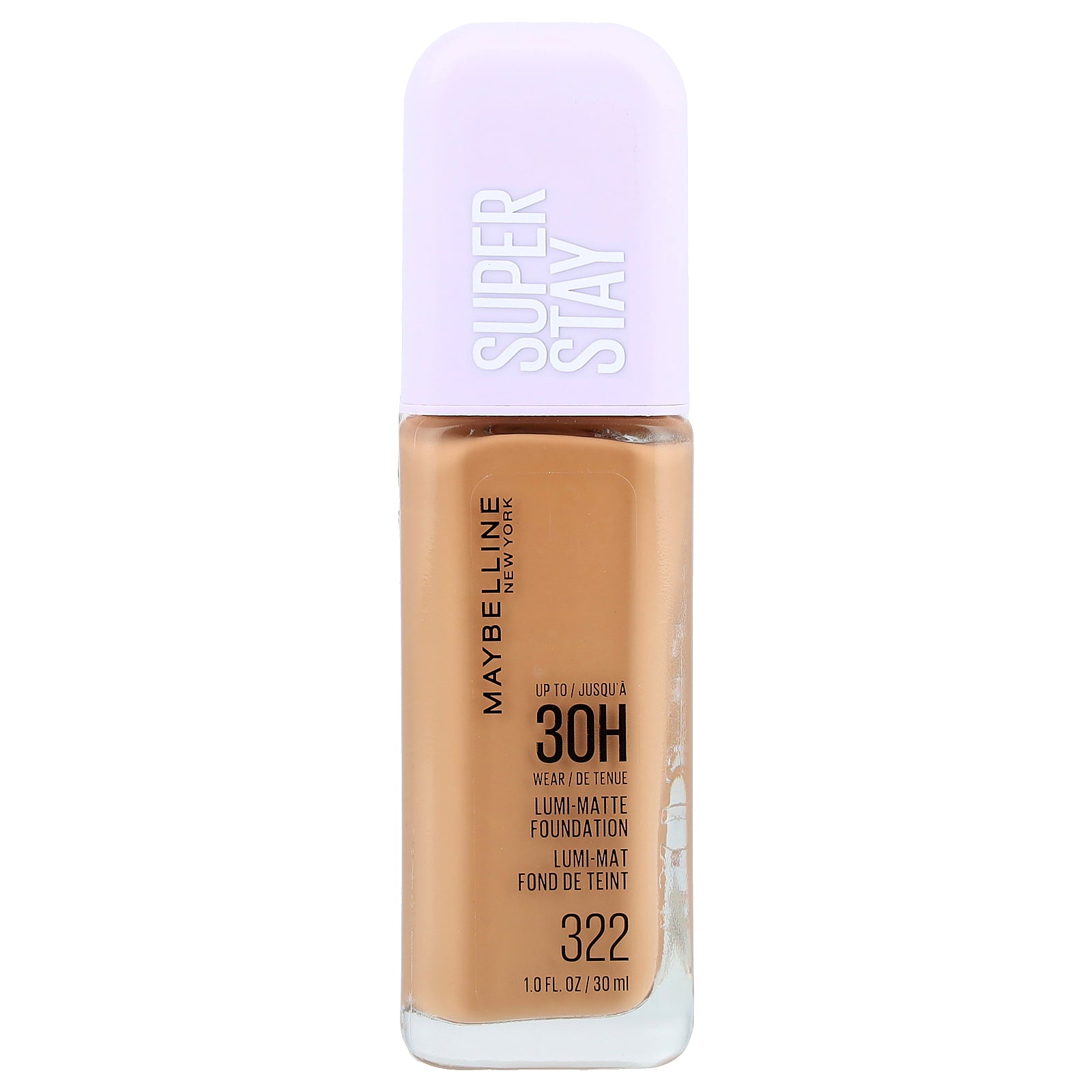 Maybelline, Super Stay, Lumi-Matte Foundation, 322, 1 fl oz (30 ml)