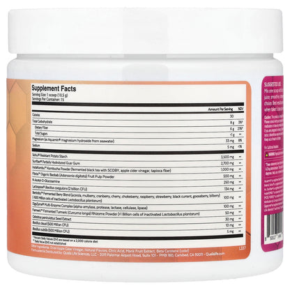 Qualia, Probiotic+, Tropical Fruit, 5.6 oz (157.5 g)