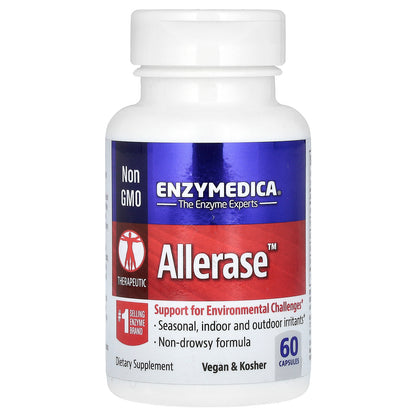 Enzymedica, Allerase, 60 Capsules