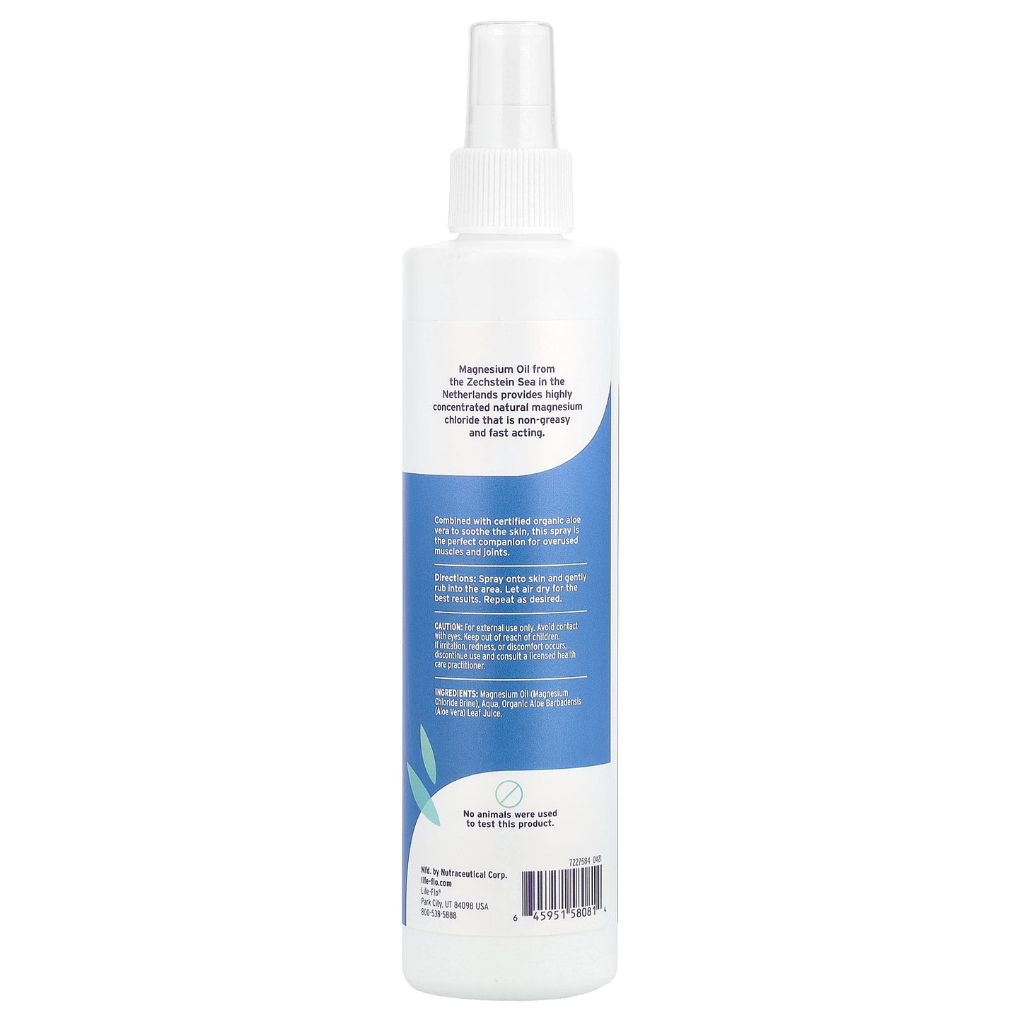 Life-flo, Magnesium Oil Spray with Aloe Vera, 8 fl oz (237 ml)