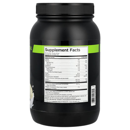 Swanson, Full Potential Whey Protein, Vanilla, 2.31 lbs (1,050 g)