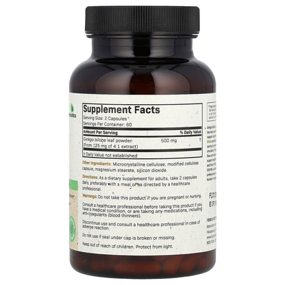Futurebiotics, Ginkgo Biloba, 120 Vegetarian Capsules (250 mg per Capsule)