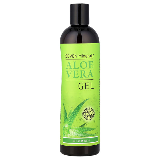 Seven Minerals, Aloe Vera Gel, 12 fl oz (355 ml)