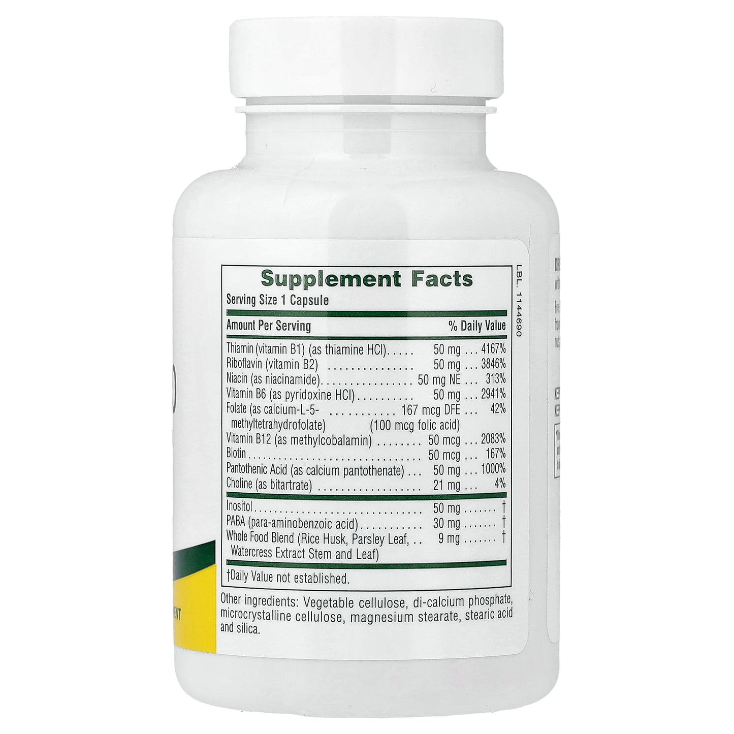 NaturesPlus, Super B-50, High Potency , 90 Capsules