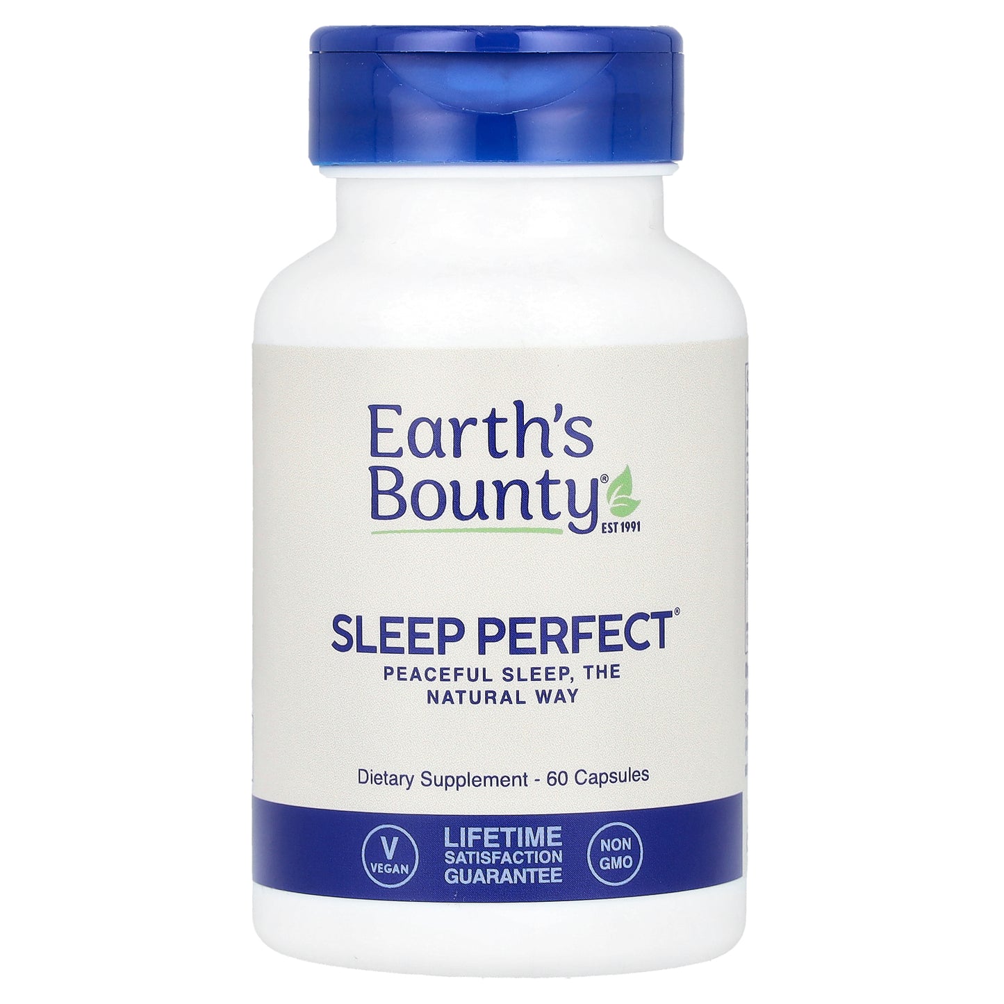 Earth's Bounty, Sleep Perfect, 60 Capsules