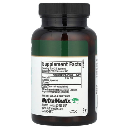 NutraMedix, Quercetin, 120 Vegetable Capsules