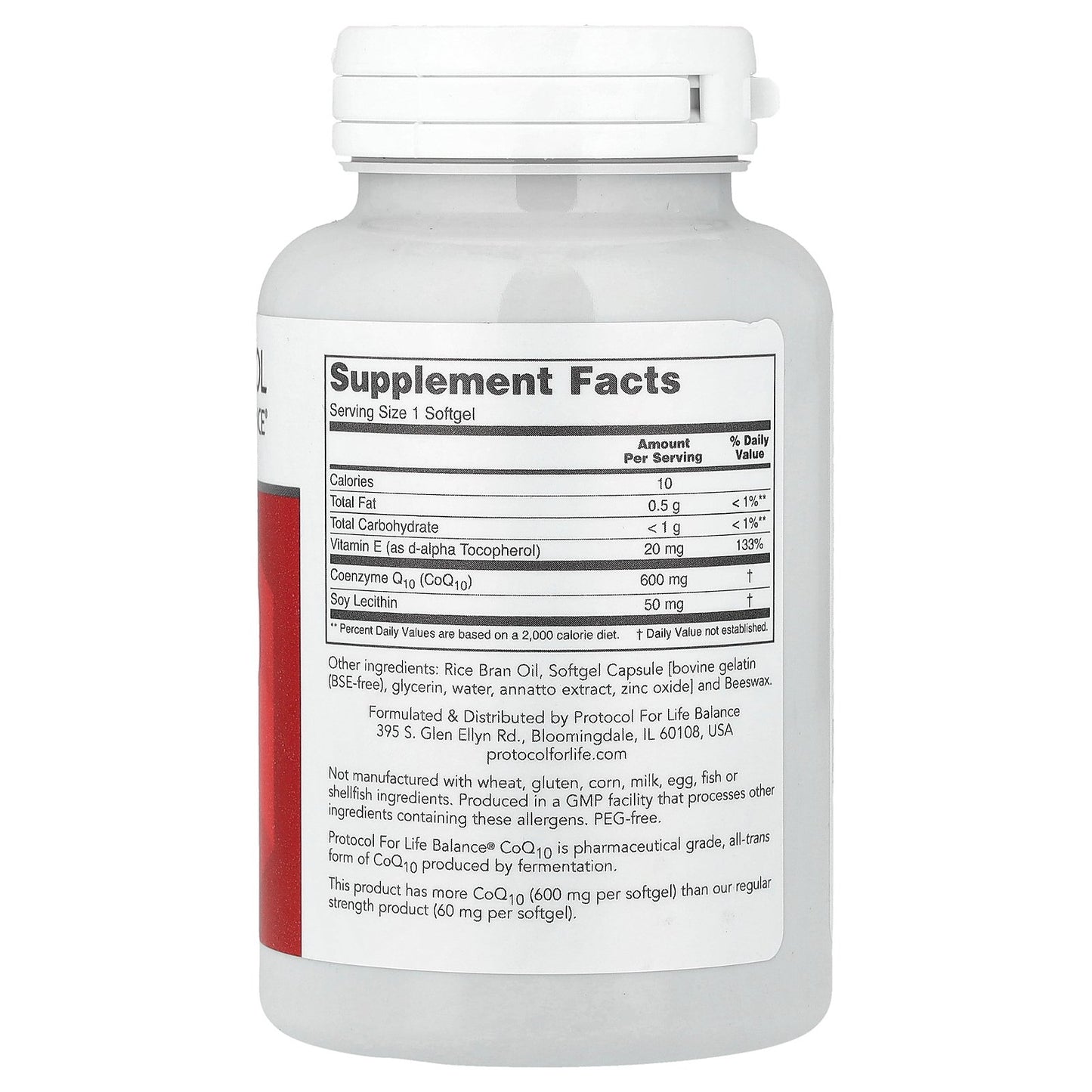 Protocol for Life Balance, CoQ10, Maximum Strength, 60 Softgels