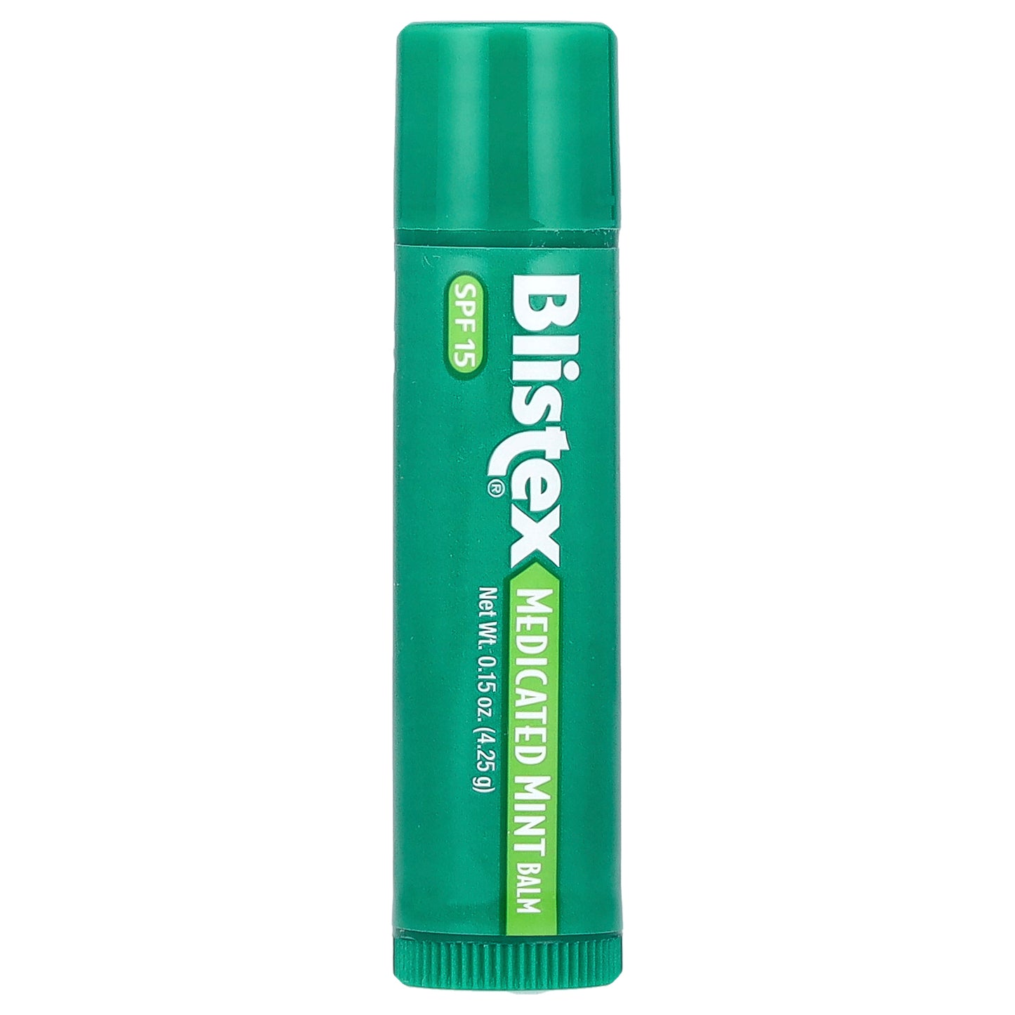Blistex, Medicated Lip Protectant/Sunscreen, SPF 15, Mint, 0.15 oz (4.25 g)
